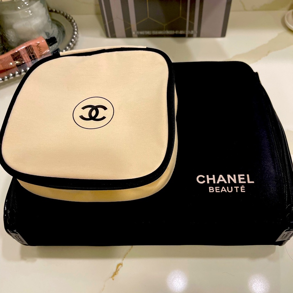 Chanel cosmetic bags never used